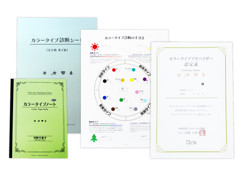 カラータイプ研修 色彩舎